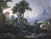 Francois Boucher Landscape oil painting artist